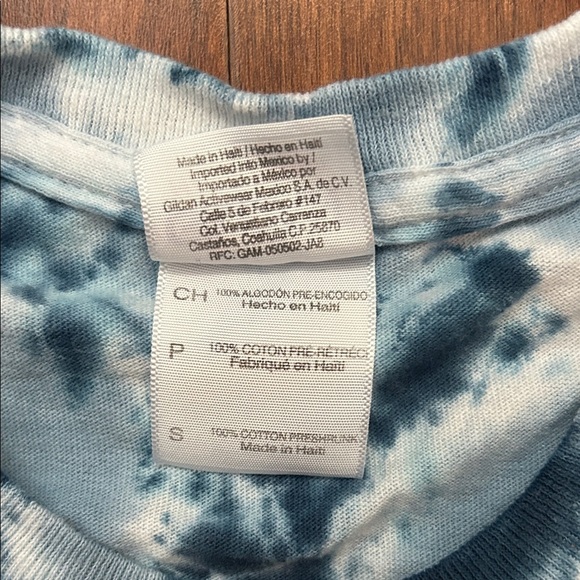 Beartooth Blue Tie-Dye Graphic Band Tee, Size Small, NWOT - Picture 8 of 8